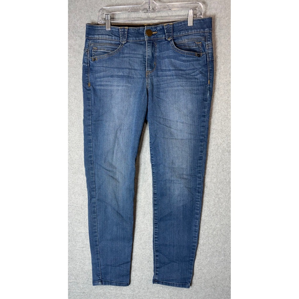 Democracy Absolution Ankle Skinny Jeans Comfort Waist Denim‎ Blue Size 10